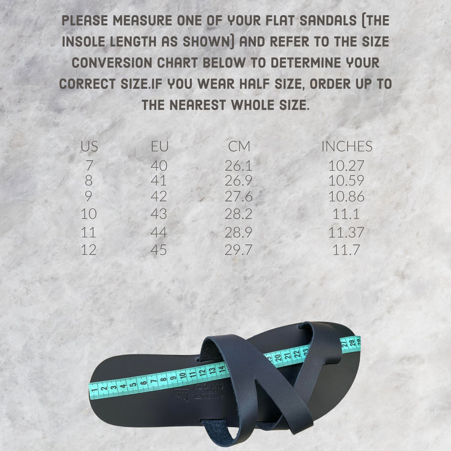 Patroklos – Greek Leather Sandals